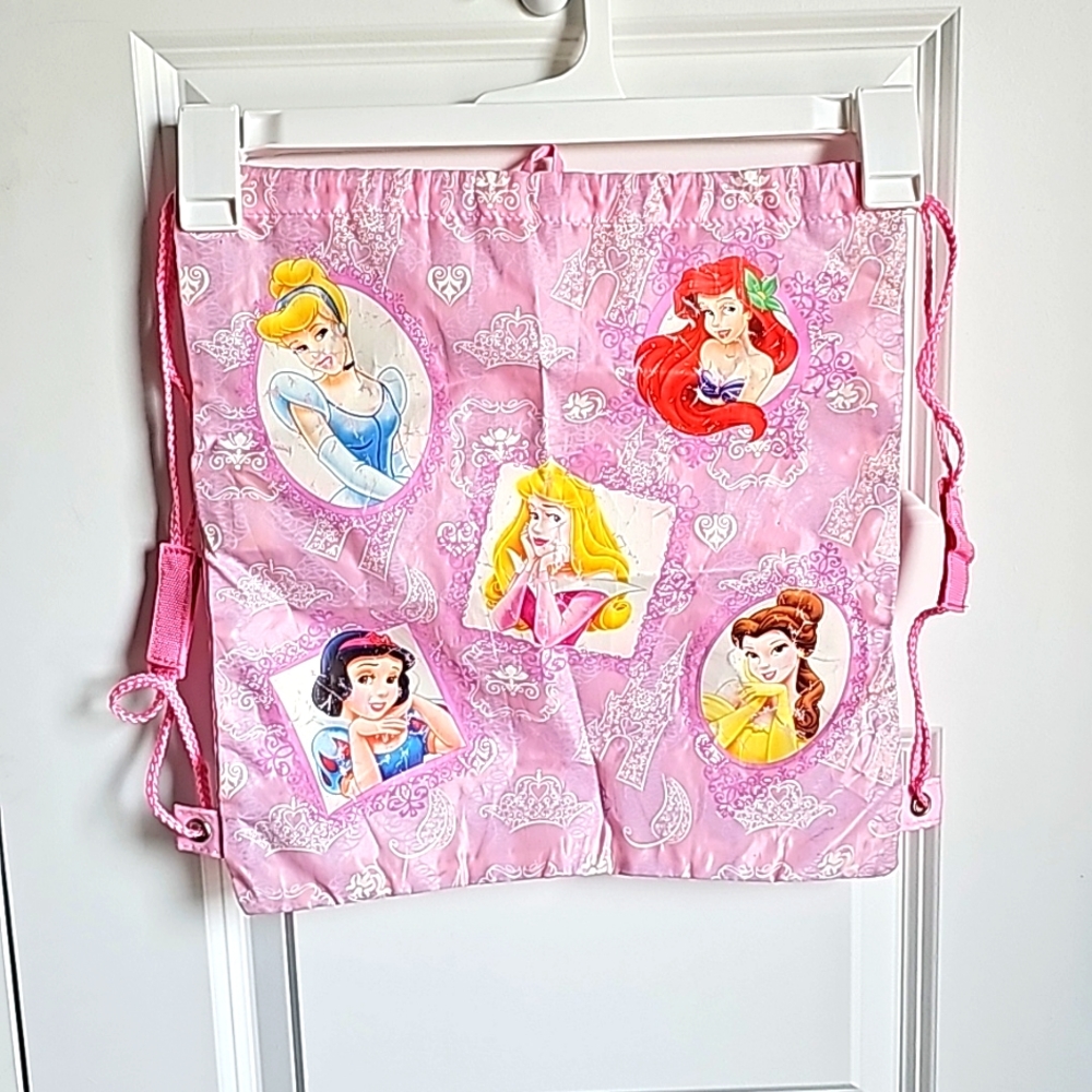 Disney Princess Drawstring Bag Vintage Limited Edition - Picture 1 of 4